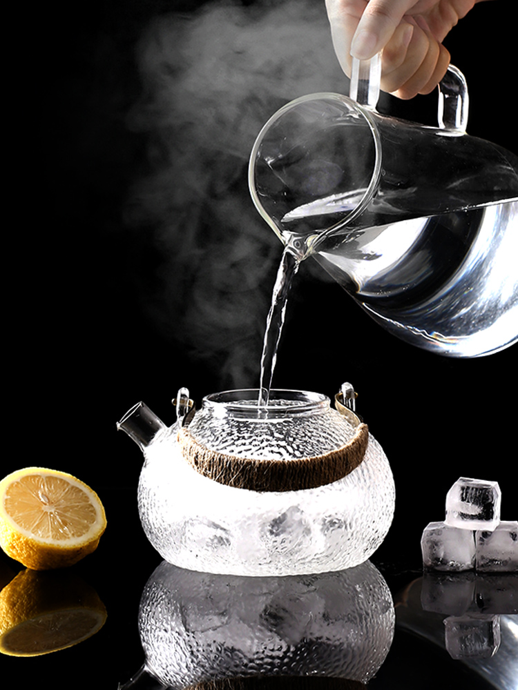 Glass teapot with high temperature resistant girder pot of heated up the spray special small electric TaoLu boiled tea, the teapot