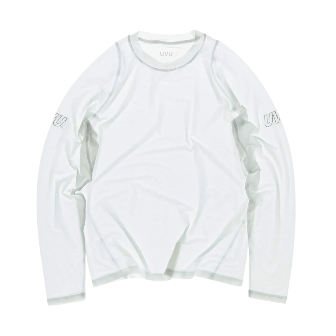 UVU 長袖トレーニングTシャツ S UVU | Lightweight Long Sleeved Running T-Shirt | Mens | Frost