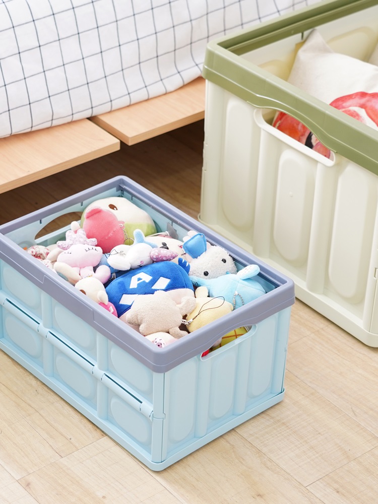 池塘小鱼 车家两用可折叠储物箱 图2