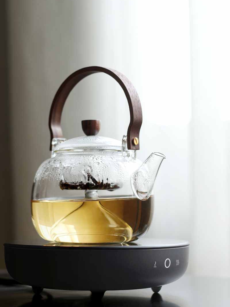 About Nine double girder bladder misspellings soil manual heat - resistant glass teapot burn hydropower TaoLu with Japanese cooking pot