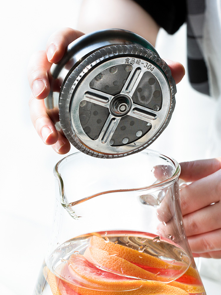 Porcelain color beautiful big glass of cold water high temperature resistant capacity against the cool outraged kettle cold drinks maker of household cup suit kettle