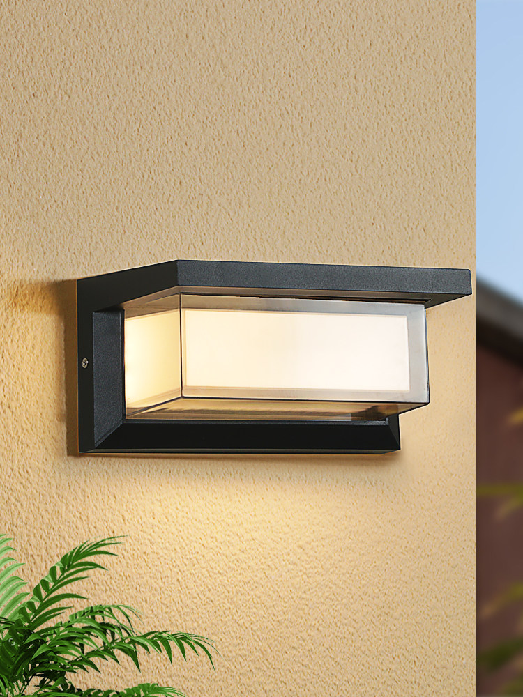 đèn năng lượng trụ cổng 2021 Mới Đèn Tường Ngoài Trời Chống Nước Ban Công Cầu Thang Lối Đi Cảm Biến Cơ Thể Con Người Tường Ngoài Trời Sân Sân Thượng Doorpost đèn trụ cổng năng lượng mặt trời đèn năng lượng trụ cổng