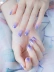 YULYNA Nail Smoothie Nữ Unpeelable Roiled Lasting White Gradient Blueberry Smoothie - Sơn móng tay / Móng tay và móng chân