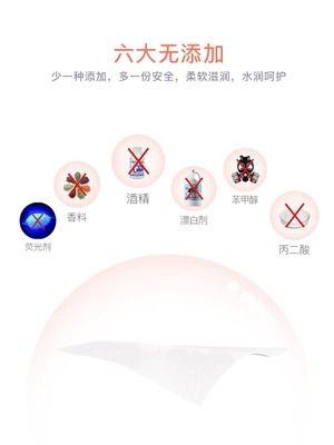 Khăn lau trẻ sơ sinh Deyou lau tay cho bé sơ sinh lau ướt nhà 80 bơm 5 gói 100 bán buôn có nắp - Khăn ướt