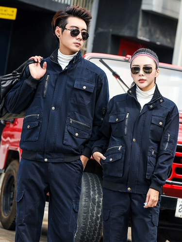 Хлопковый комбинезон, износостойкий лонгслив, защита от ожогов