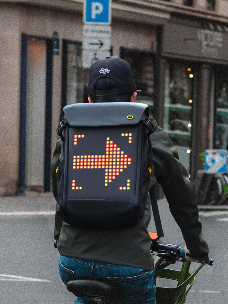 dochoicongnghe Divoom dot sound pixel chức năng đeo vai túi đi xe máy ba lô công suất lớn màn hình led túi máy tính Balo LED Xiaomi Balo thời trang