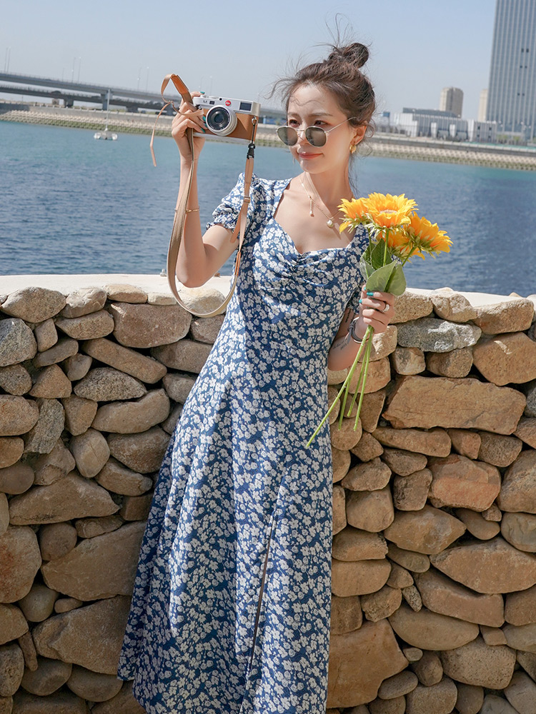 Robe été Mousseline de soie - Ref 3428832 Image 1