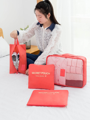 Túi lưu trữ du lịch dung lượng lớn du lịch thiết yếu đồ dùng vệ sinh lưu trữ hành lý hoàn thiện túi xách tay mỹ phẩm thiết lập - Rửa sạch / Chăm sóc vật tư túi vải đựng mỹ phẩm Rửa sạch / Chăm sóc vật tư