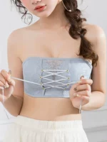 Sexy thu thập non-slip strapless bra ngực nhỏ vô hình phần mỏng không có vành ống top anti-glare đồ lót trên áo lót 2 dây