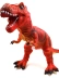 Điều khiển từ xa mô phỏng Khủng long mềm Bộ động vật điện Tyrannosaurus Rex Trẻ em 3-6 tuổi