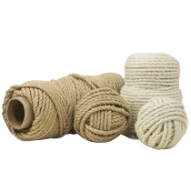 Sisal rope cat scratching post hemp rope scratch-resistant cat scratching post grinding claw cat toy cat scratch Dy cat scratching board special hemp rope