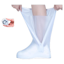 Desert anti-sand shoe covers Chaka Salt Lake special hiking equipment high-tube waterproof rain boots for catching the sea portable mid-tube