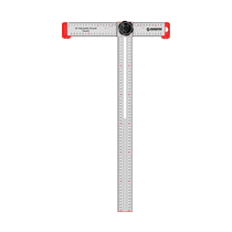 Multifunctional combination angle ruler 9045 high-precision woodworking movable angle ruler marking T-shaped ruler adjustable T-shaped right angle