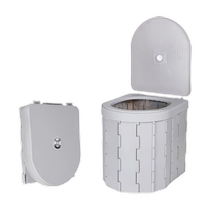 Outdoor toilet folding car toilet portable deodorant adult camping camping adult self-driving mobile toilet