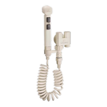 Submarine cream style toilet companion spray gun bathroom one in and two out faucet toilet nozzle flushing water gun