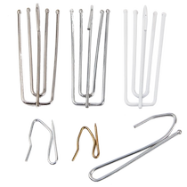 Curtain hook hook stainless steel four-claw hook large s hook curtain cloth accessories accessories cloth belt clip buckle hook