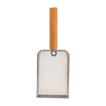 Stainless steel cat litter shovel fine hole shovel cat small hole filter mineral sand bentonite cat large metal shit shovel artifact
