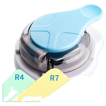 Multifunctional corner filler three-in-one chamfer cutter corner cutter sharp corner trimming card paper paper cutter photo right-angle plastic film cutting chamfer diy greeting card postgraduate entrance examination portable original corner cutter