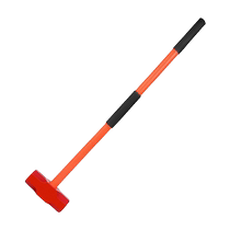 Octagonal hammer sledge hammer soft handle two-hand hammer wall-smashing octagonal hammer heavy-duty hammer construction site wall-smashing hammer fitness