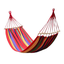 Hammock outdoor adult thickened anti-rollover swing net bed camping shaker courtyard home childrens hanging chair picnic