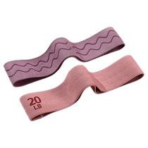 Yoga elastic band to practice buttocks artifact knitted elastic ring resistance band fitness female squats beautiful buttocks strength butt lift