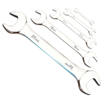 Open-end wrench double-headed wrench dual-purpose wrench fork board hardware wrench tool collection