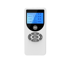 Dual output rechargeable massager dual output digital meridian neck cervical spine shoulder neck waist back massager pulse massage