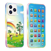 Childrens mobile phone toy 1 to 3 years old baby baby simulation telephone model boy and girl educational early education learning machine