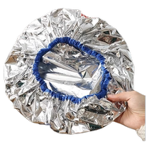 Tinfoil heated hair cap hair mask steam cap hair care oil-baked hair dye special plug-in-free household heating hair