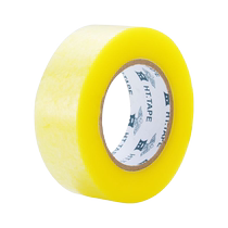 Transparent tape whole box wholesale large roll sealing tape yellow tape thickened and widened tape paper factory direct sale