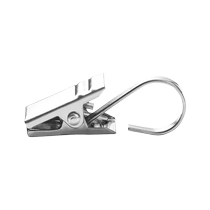 Curtain clip buckle stainless steel clip hook buckle accessories strong shower curtain clip load-bearing thickened old-fashioned curtain