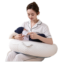 Baby anti-vomiting slope pillow for baby to lie down and feed anti-vomiting and anti-choking nursing pillow newborn learning pillow