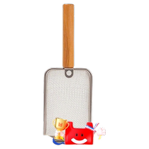 Cat litter shovel fine hole shovel stainless steel cat small hole filter mineral sand bentonite cat metal large poop shovel artifact
