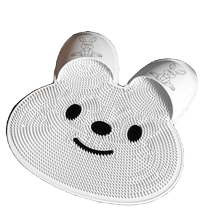 Bathroom foot rub floor mat non-slip massage lazy foot rub mat shower brush dead skin removal artifact care and cleaning