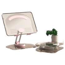 Popular acrylic tablet stand desktop rotating foldable lazy anti-slip mobile phone tablet support stand desktop