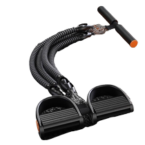 Adjustable foot pedal tension deviner supine sit-up assistant rope Home yoga open shoulder back slim tummy fitness equipment