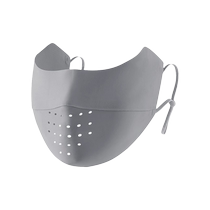 Summer 3D three-dimensional ice silk sunscreen mask eye protection heat insulation and breathable outdoor sunshade anti-UV face mask