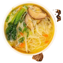 Special mushroom-flavored chicken noodle soup Internet celebrity hot snack brewed type convenient for fans ready-to-eat late-night snack dormitory snack