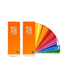 K5 German RAL Raul standard color card paint coating color card 215 colors all matte hardware car spray plastic bright