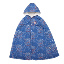 Liangliang baby constant temperature cloak autumn and winter baby outdoor windproof thickening cute removable windproof cloak to keep warm