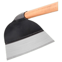 Hoe weeding tool vegetable gardening household hoeing farm tools agricultural tools digging manganese steel shovel shoveling grass and loosening soil