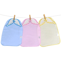 Baby cotton sweat absorbent towel kindergarten baby large size cotton sweat towel pad sling medium and large children thin summer