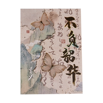 2024 new new Chinese style classmate record for primary school students sixth grade graduation and growth memorial album high-looking Chinese style detachable loose-leaf book junior high school student girl record guestbook address book
