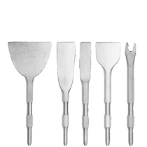 Hexagonal handle electric pick special flat chisel flat shovel head impact drill electric shovel slotting wall demolition copper artifact chisel drill bit