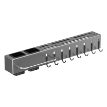 Knife holder wall-mounted punch-free kitchen supplies multi-functional kitchen knife storage rack knife chopstick barrel integrated storage rack