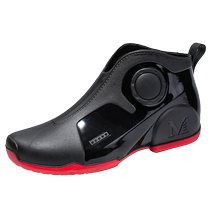 Fashionable rain boots for men thick-soled versatile rain boots non-slip kitchen rubber shoes outdoor waterproof car wash shoes for men