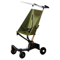 High-view baby stroller ultra-light small foldable breathable baby stroller baby pocket stroller