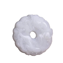 Pixiu sweater chain long safety buckle pendant clothing pendant mens and womens necklace ethnic style jewelry pendant gift