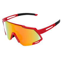 New anti-fog discoloration riding glasses windproof sports running hiking hiking bike mens road car wind mirror women