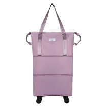 Travel bag large capacity womens trolley handle delivery bag sports and fitness bag luggage bag folding training